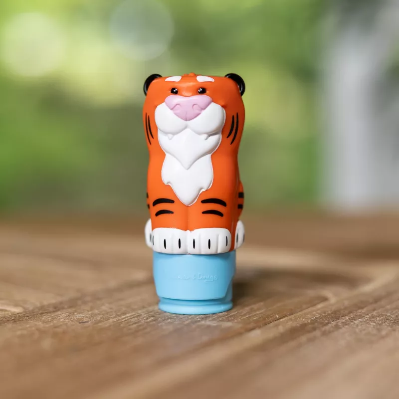 Melissa & Doug Sticker WOW 24 puslapių veiklos knygelė ir lipdukų štampukas, 300 lipdukų, menų ir amatų fidget žaislas, kolekcionuojamas personažas – Tigras - FSC sertifikuota