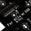 Sąsajos plokštė Sidabrinėstone ECM20 vidinė PCIe SATA