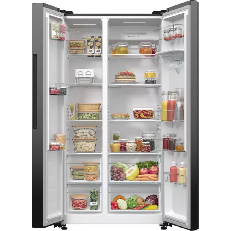 Gorenje NRR9185EABXLWD Šaldytuvas šalia šaldiklio 547 L
