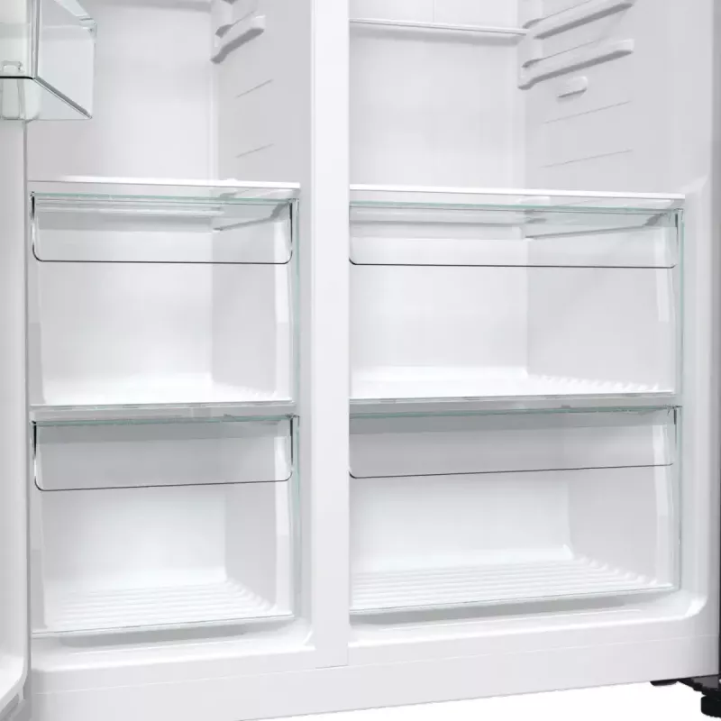 Gorenje NRR9185EAXLWD Šaldytuvas su šaldikliu Side-by-Side 547 L
