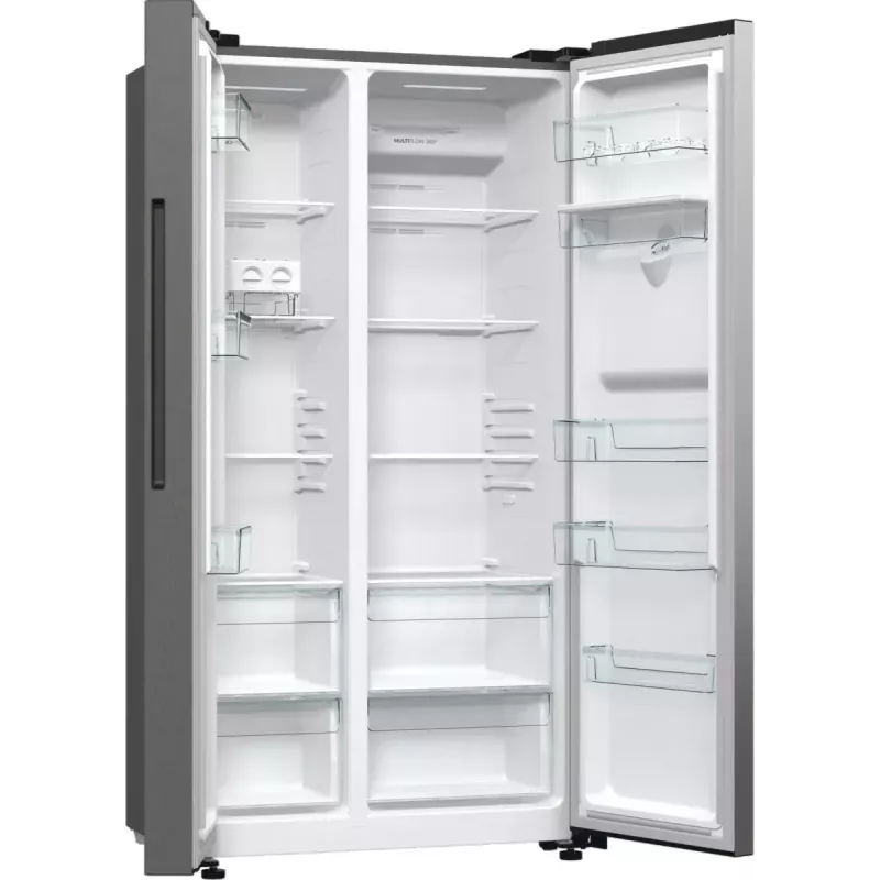 Gorenje NRR9185EAXLWD Šaldytuvas su šaldikliu Side-by-Side 547 L