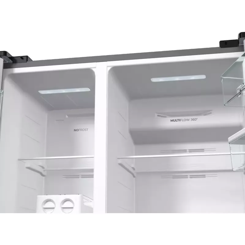 Gorenje NRR9185EAXLWD Šaldytuvas su šaldikliu Side-by-Side 547 L