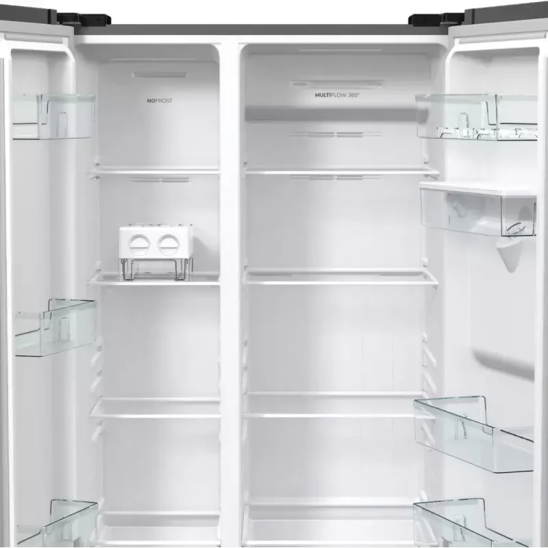 Gorenje NRR9185EAXLWD Šaldytuvas su šaldikliu Side-by-Side 547 L