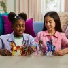 Mini lėlių rinkinys Usorteret Unicorn Academy Ava & Leaf Power of Friendship su permatomu balnu ir 2 priedais, 168 mm, plastikas