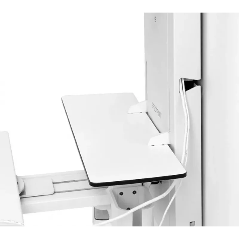 ERGOTRON Styleview Vertikalus pakėlimas sėdėti-stovėti paciento kambariui (balta)