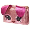 Purse Pets „Keepin’ It Clutch Dazzling Diva“ šuniuko žaislas ir riešinė su šviečiančiomis vaivorykštės spalvų akimis, mergaičių žaislai nuo 4 metų