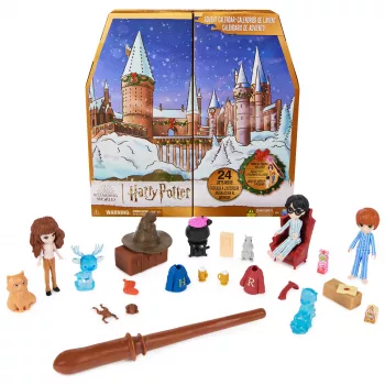 Advento kalendoriaus dėžutė Harry Potter Magical Minis 2023 — 24 staigmenos žaislai, daugiaspalvis, LR44