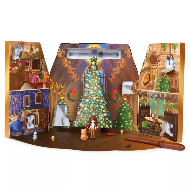Advento kalendoriaus dėžutė Harry Potter Magical Minis 2023 — 24 staigmenos žaislai, daugiaspalvis, LR44