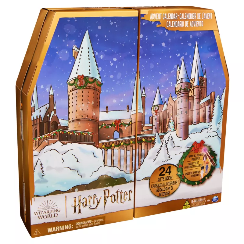 Advento kalendoriaus dėžutė Harry Potter Magical Minis 2023 — 24 staigmenos žaislai, daugiaspalvis, LR44