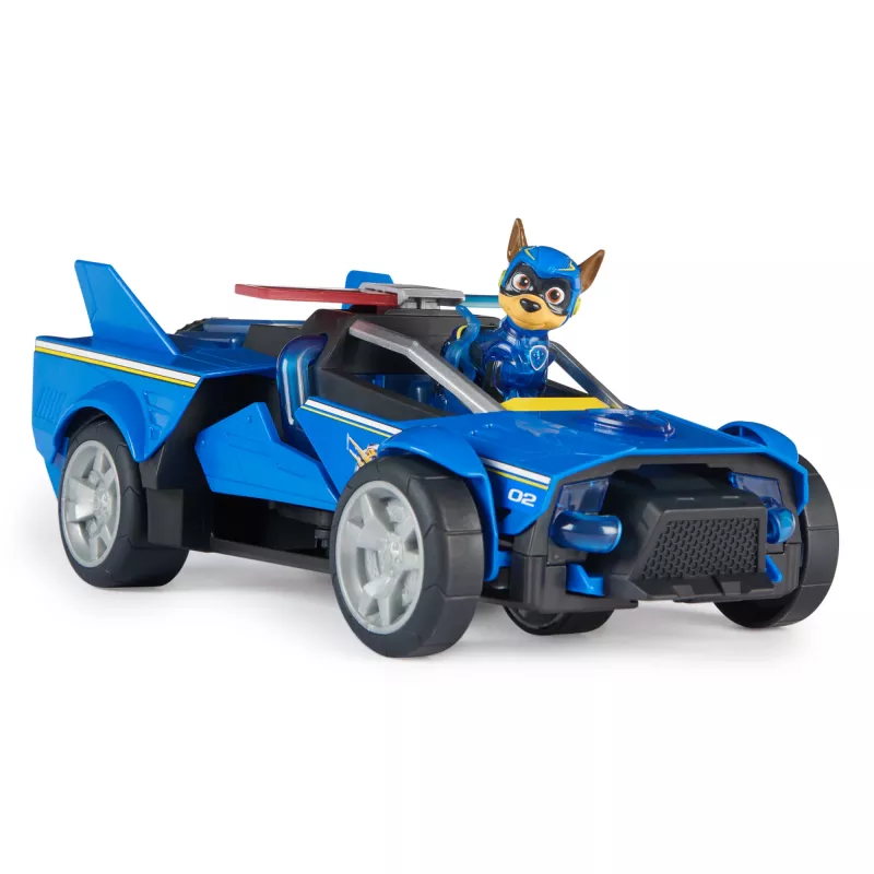 Policinis automobilis PAW Patrol Chase'o galingas transformuojantis kreiseris su šviesomis ir garsais