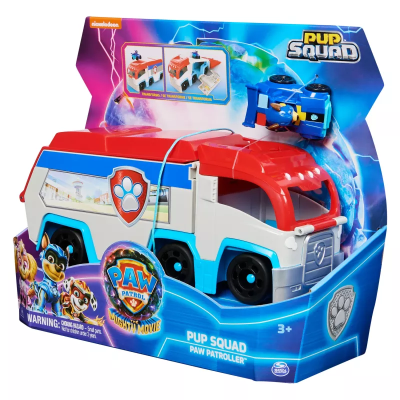 PAW Patrol The Mighty Movie Pup Squad Patroller žaislinis sunkvežimis