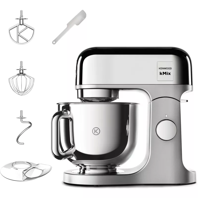 Stovas maišytuvas Kenwood kMix Special Edition KMX760ACH — 1000 W, chromas, nerūdijančio plieno dubuo