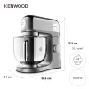 Stovas maišytuvas Kenwood kMix Special Edition KMX760ACH — 1000 W, chromas, nerūdijančio plieno dubuo