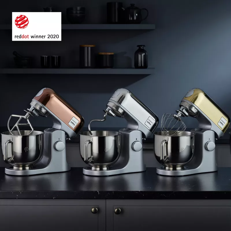 Stovas maišytuvas Kenwood kMix Special Edition KMX760ACH — 1000 W, chromas, nerūdijančio plieno dubuo