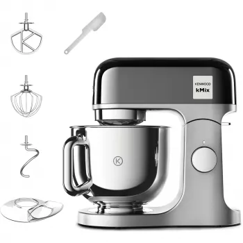 Kenwood kMix Special Edition virtuvinis kombainas 1000 W 5 L Juoda, Chromas