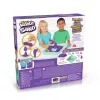 Kinetic Sand, smėlio dėžės rinkinys, kūrybingos Velykų dovanos, 1 svaras purpurinio formuojamo žaidimų smėlio, 4 įrankiai ir formelės, saugykla, sensoriniai žaislai vaikams nuo 3 metų