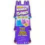 Kinetic Sand, Shimmer Sand 3 rinkinys su formomis ir 12 uncijų, vaikų kinetinis smėlis, 4 metai, netoksiškas, plastikas, mėlyna, rožinė, violetinė