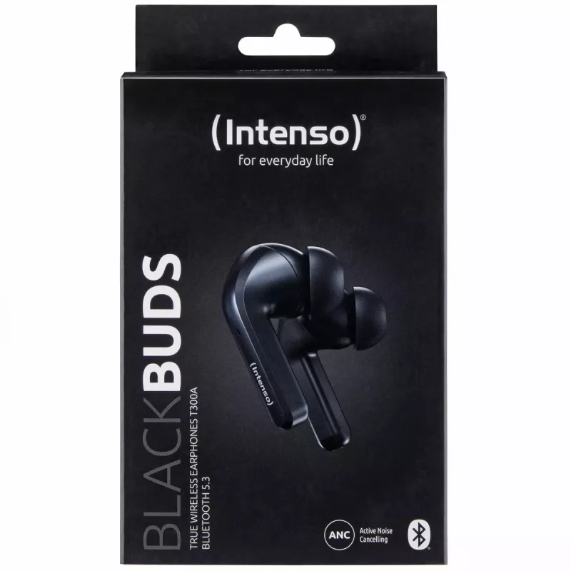 Ausinės Intenso Juoda Buds T300A