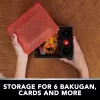 Bakugan Baku-tin su Special Attack Mantid, pritaikomi, besisukantys veiksmo figūrėlė ir žaislų laikymo dėžutė, vaikų žaislai berniukams ir mergaitėms nuo 6 metų