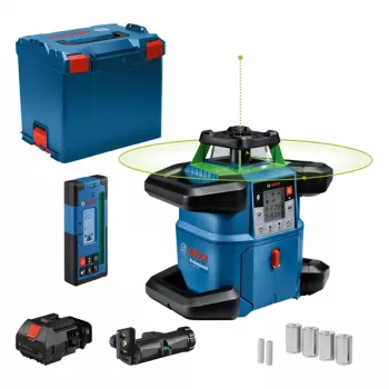 Rotacinis lazeris Bosch GRL 650 CVHG Professional 18 V su žalia lazerio linija, L-BOXX