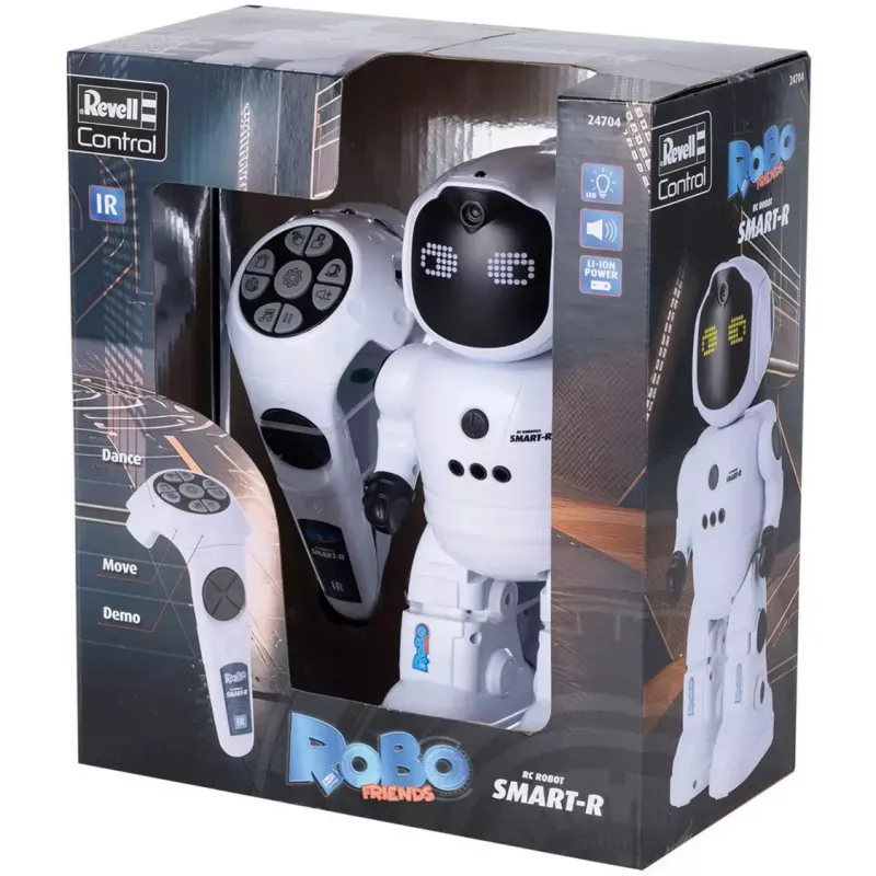 Radijo bangomis valdomas robotas REVELL Smart-R modelis 24704