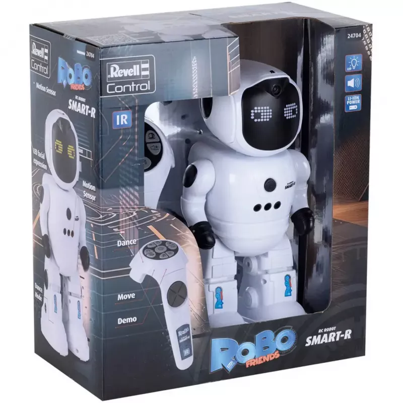 Radijo bangomis valdomas robotas REVELL Smart-R modelis 24704