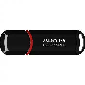 ADATA UV150 USB atmintukas 512 GB USB Type-A 3.2 Gen 1 (3.1 Gen 1) Juoda, Raudona