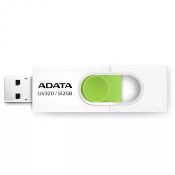 ADATA UV320 USB atmintukas 512 GB USB Type-A 3.2 Gen 1 (3.1 Gen 1) Žalias, Baltas