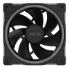 Ventiliatorius ASUS Prime MR120 ARGB Reverse Juoda 12 cm slydimo guolis