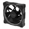 Ventiliatorius ASUS Prime MR120 ARGB Reverse Juoda 12 cm slydimo guolis
