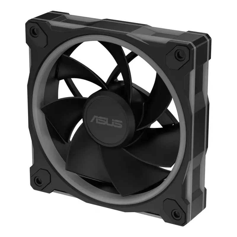 ASUS Prime MR120 ventiliatorius ARGB Reverse Juoda 3in1 Kompiuterio korpusas 12 cm 3 vnt.