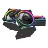 ASUS Prime MR120 ventiliatorius ARGB Reverse Juoda 3in1 Kompiuterio korpusas 12 cm 3 vnt.
