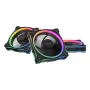 ASUS Prime MR120 ventiliatorius ARGB Reverse Juoda 3in1 Kompiuterio korpusas 12 cm 3 vnt.