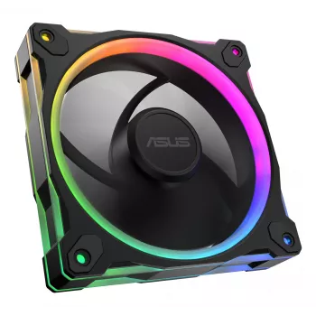 Ventiliatorius ASUS Prime MR120 ARGB Juoda 12 cm Sleeve bearing