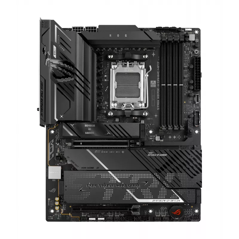 Motininė plokštė ASUS ROG STRIX X870E-H GAMING WIFI7 ATX Socket AM5 DDR5, 256GB, Wi‑Fi 7, 5Gb Ethernet