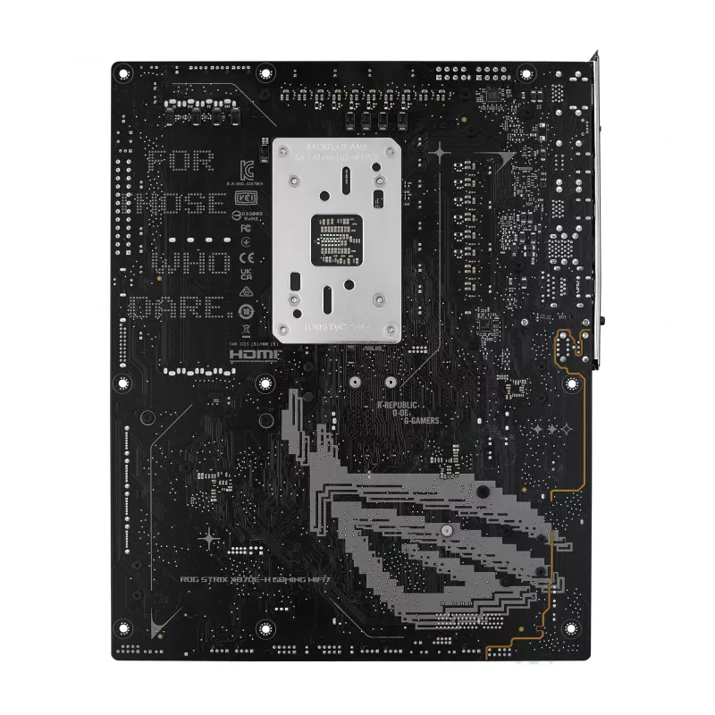 Motininė plokštė ASUS ROG STRIX X870E-H GAMING WIFI7 ATX Socket AM5 DDR5, 256GB, Wi‑Fi 7, 5Gb Ethernet