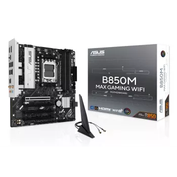 Motininė plokštė ASUS B850M MAX GAMING WIFI AMD B850 Socket AM5 micro ATX