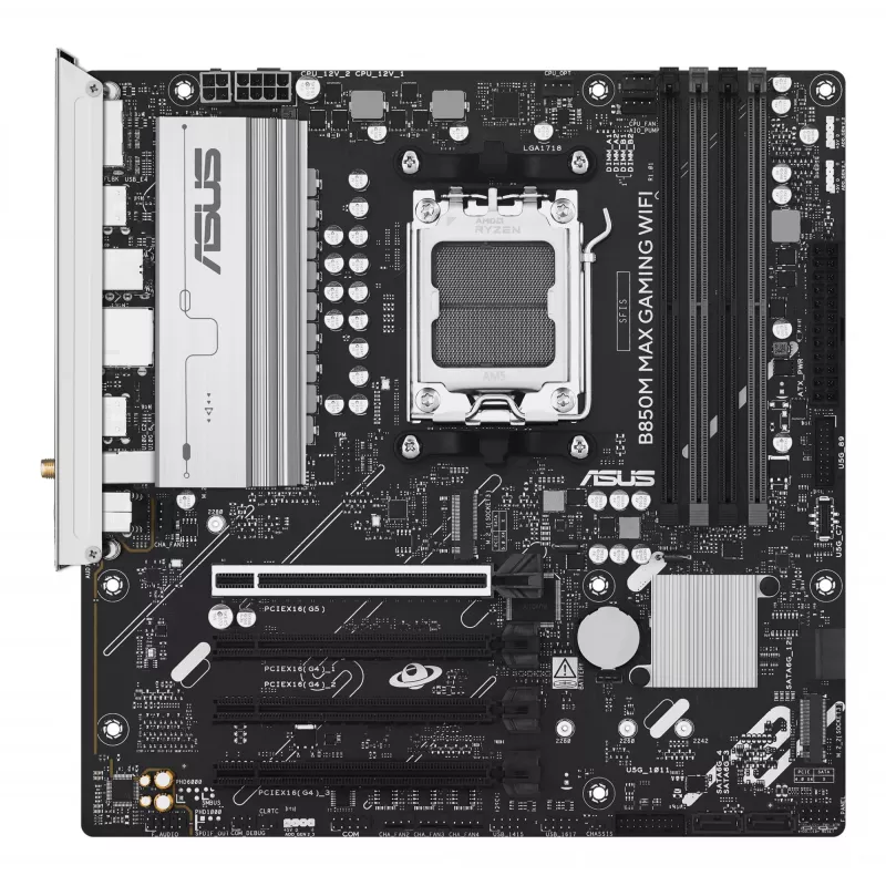 Motininė plokštė ASUS B850M MAX GAMING WIFI AMD B850 Socket AM5 micro ATX