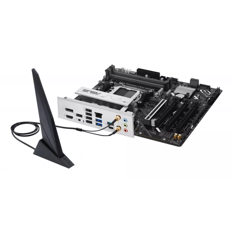 Motininė plokštė ASUS B850M MAX GAMING WIFI AMD B850 Socket AM5 micro ATX
