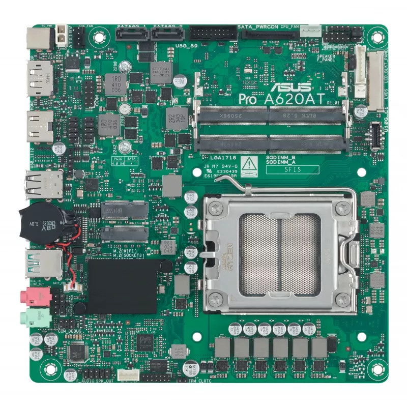 Motininė plokštė ASUS 90MB1L5M-M0EAYC AMD A620A Socket AM5 mini ITX