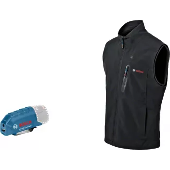 Bosch GHV 12+18V XA Professional šildoma liemenė S dydžio juoda