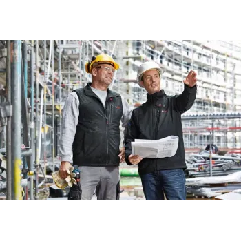Bosch GHV 12+18V XA Professional šildoma liemenė S dydžio juoda
