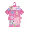 Lėlių drabužių rinkinys BABY born Rožinis paltukų rinkinys 43cm Sulankstomas