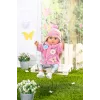 Lėlių drabužių rinkinys BABY born Rožinis paltukų rinkinys 43cm Sulankstomas