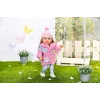 Lėlių drabužių rinkinys BABY born Rožinis paltukų rinkinys 43cm Sulankstomas