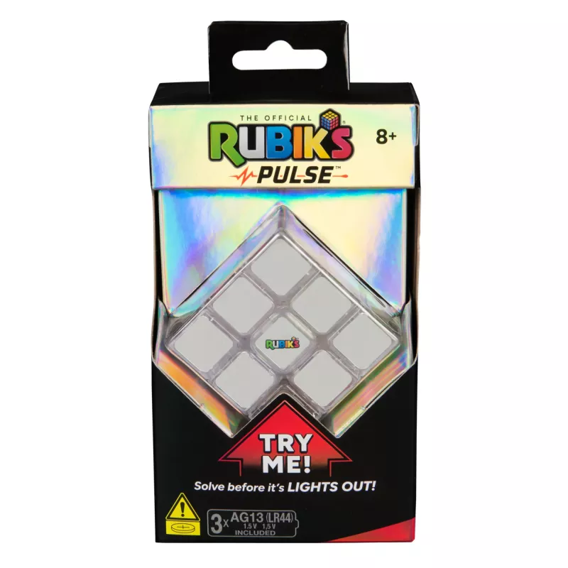 Rubik's Cube, Pulse Cube, šviečiantis galvosūkis suaugusiems ir greitiems sprendėjams, išspręskite galvosūkį prieš užgęstant šviesoms, problemų sprendimo iššūkis, smagus žaislas vaikams nuo 8 metų