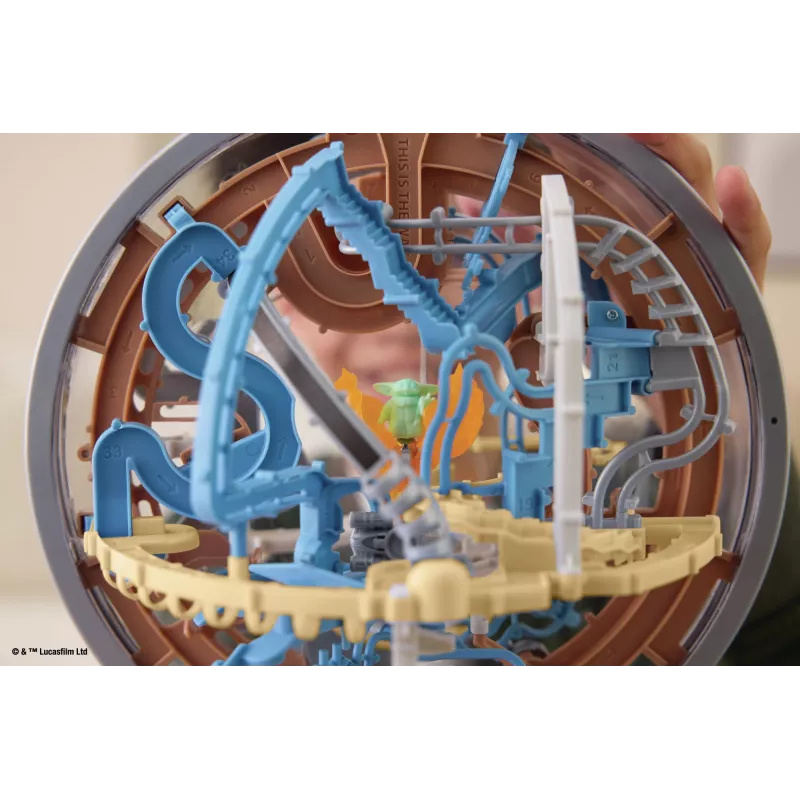 3D labirinto įgūdžių žaidimas Spin Master Perplexus Star Wars The Mandalorian – nešiojamas judesio labirintas