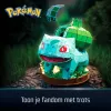 4D Build, Pokémon Bulbasaur 3D modelio rinkinys, Pokémon figūrėlė, Kanto pirmųjų partnerių kolekcija, stalo dekoras, 195 detalės, nuo 12 metų