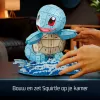 4D Build, Pokémon Squirtle 3D modelio rinkinys, Pokémon figūrėlė, Kanto pirmųjų partnerių kolekcija, stalo dekoras, 180 detalių, nuo 12 metų