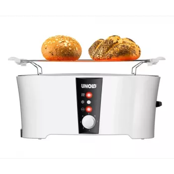 Skrudintuvas Unold Design Dual 4 riekėms 1350 W Juoda Balta